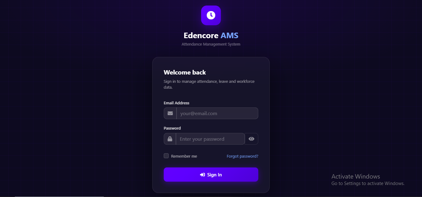 Edencore AMS